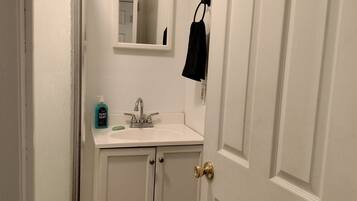 Towels, soap, toilet paper