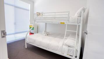 4 bedrooms, iron/ironing board, travel cot, free WiFi