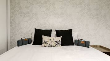 2 camere, ferro/asse da stiro