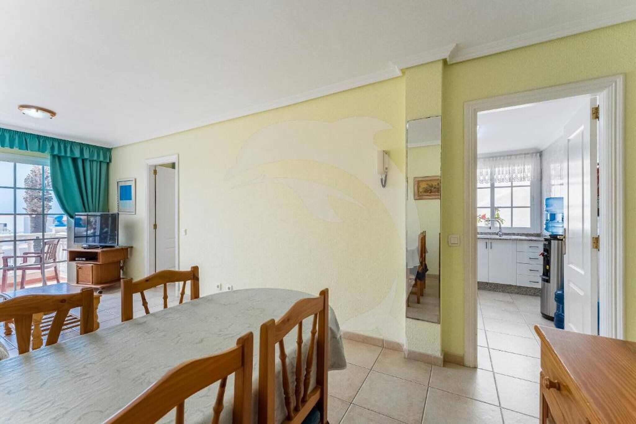 Apartamento, 2 quartos, sacada | Sala de jantar