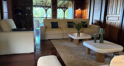 New! Luxurious villa with pool and exceptional view of the Caribbean