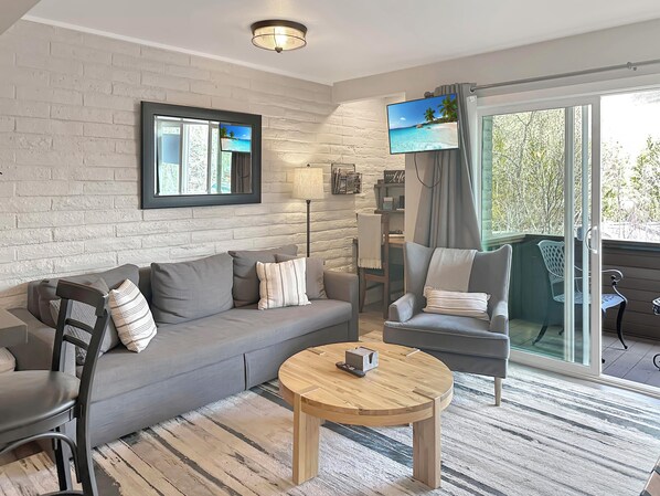 Smart TV, stereo - Charming Ketchum Studio: Walk to Lifts & Downtown (Ketchum)