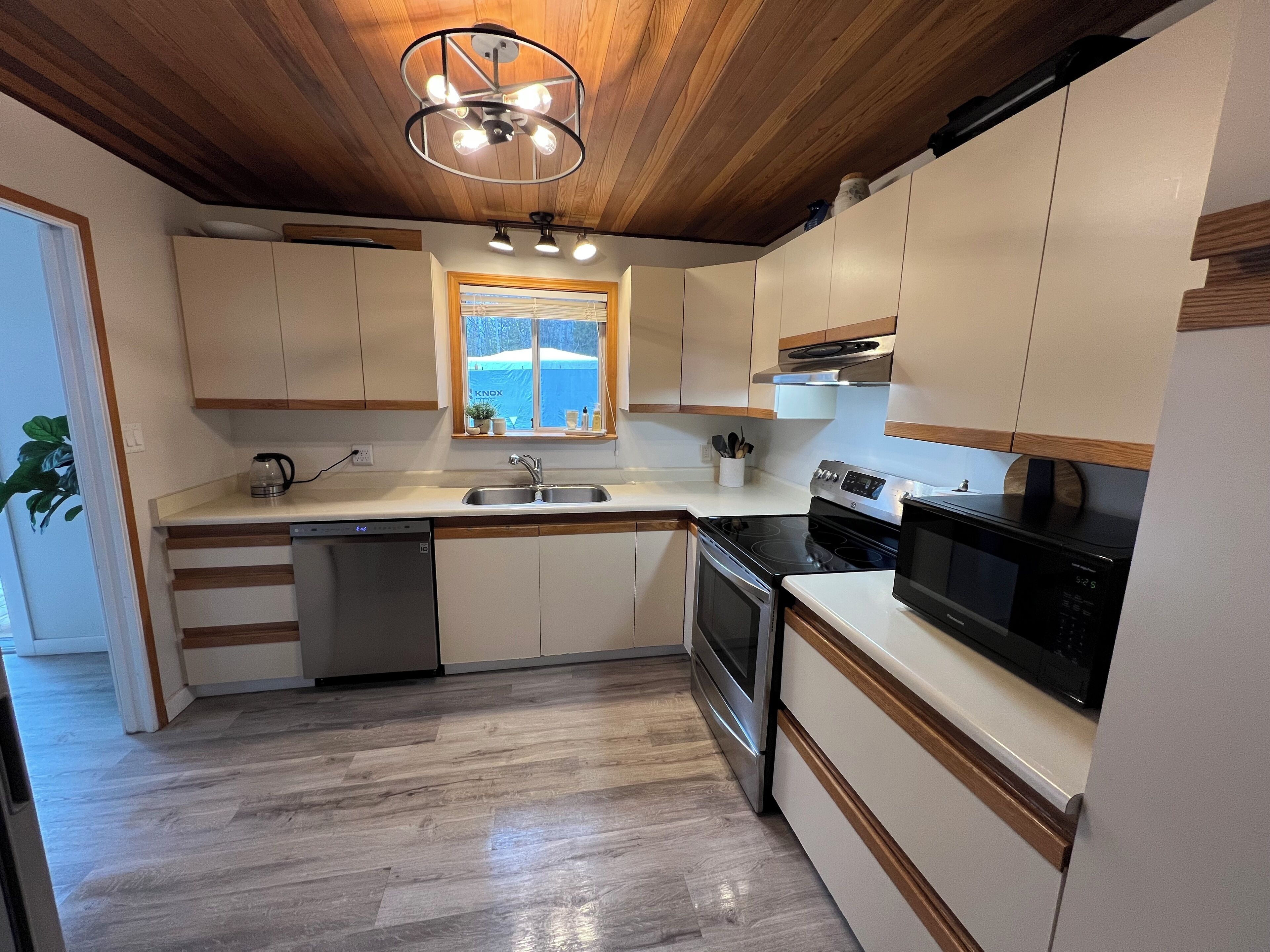 Mikrowelle, Ofen, Herdplatte, Geschirrspüler