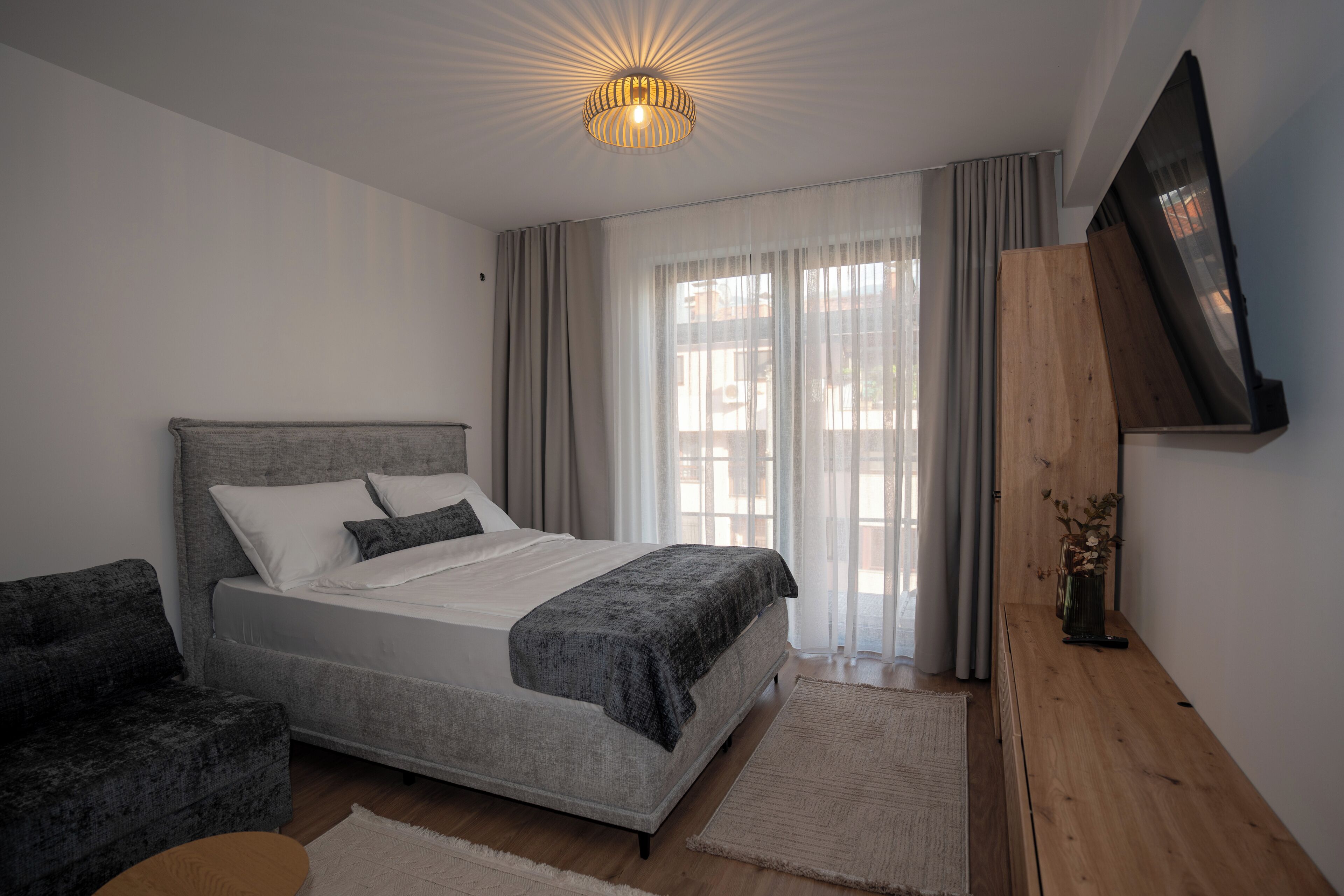 1 chambre, fer et planche à repasser, Wi-Fi, draps fournis