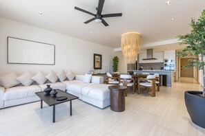 TV - Luxury Pedregal Condo | Views, Pool & Concierge (Cabo San Lucas)