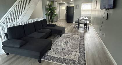 Contemporary 3-Bedroom, 2-Bathroom House, with Backyard & Patio