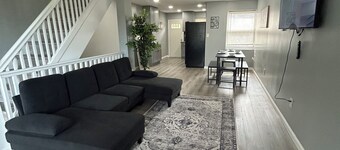 Contemporary 3-Bedroom, 2-Bathroom House, with Backyard & Patio