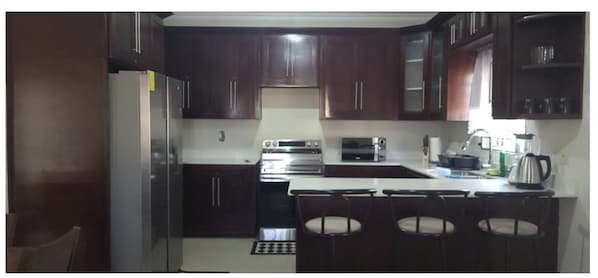 Microwave, oven, stovetop, paper towels