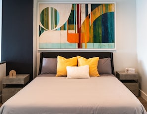 2 chambres, fer et planche à repasser, Wi-Fi, draps fournis