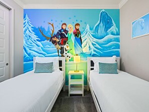 5 室のベッドルーム、アイロン / アイロン台、WiFi、ベッドシーツ