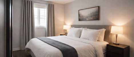 2 bedrooms, iron/ironing board, WiFi