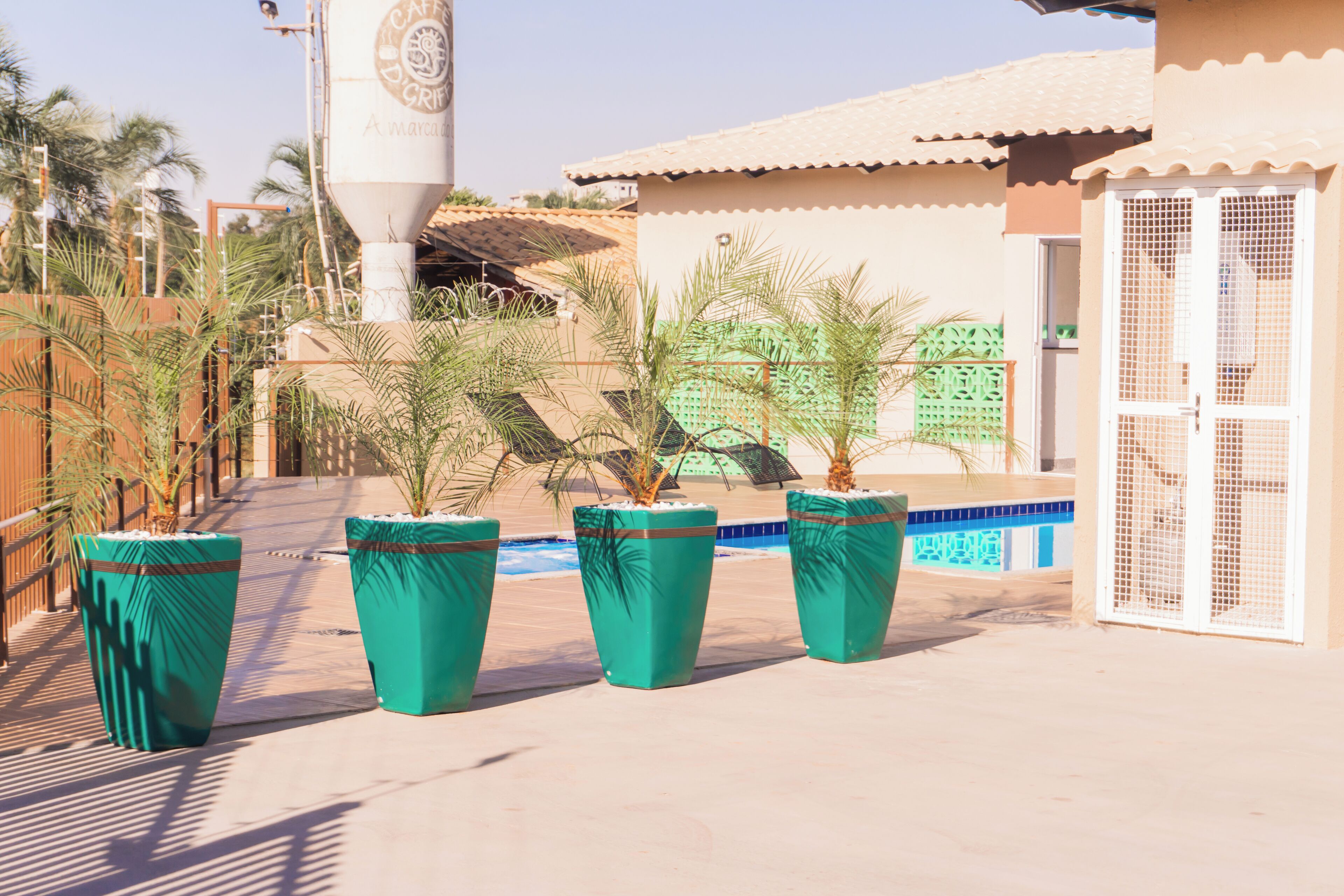 Terrein van de accommodatie