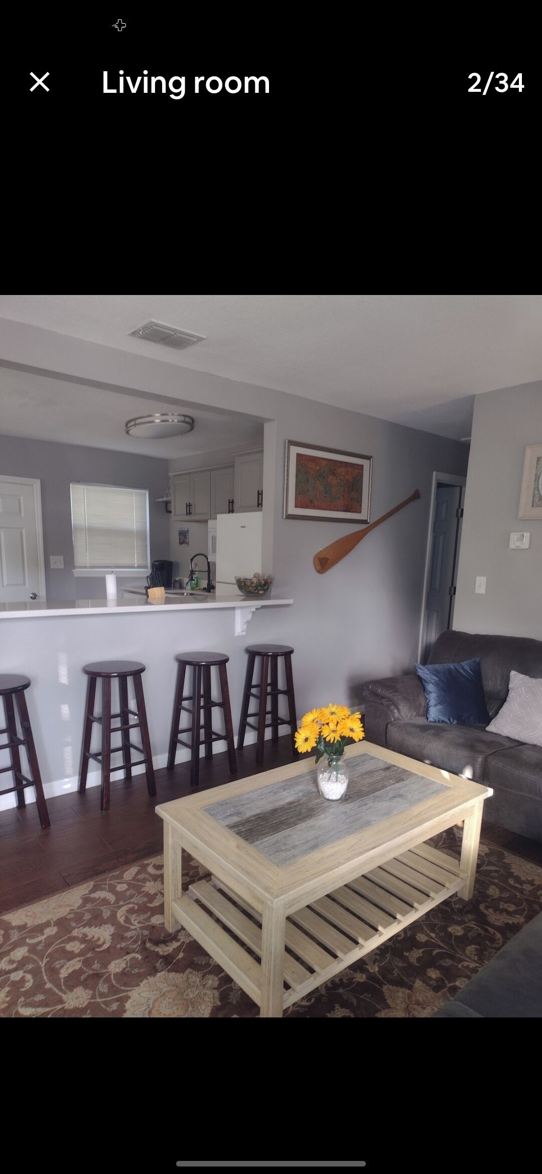 TV connectée, cheminée