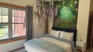 7 habitaciones, tabla de planchar con plancha y acceso a internet