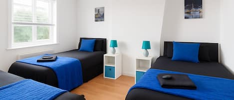 4 bedrooms, free WiFi, bed sheets