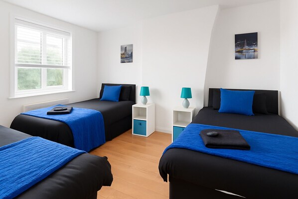 4 bedrooms, free WiFi, bed sheets