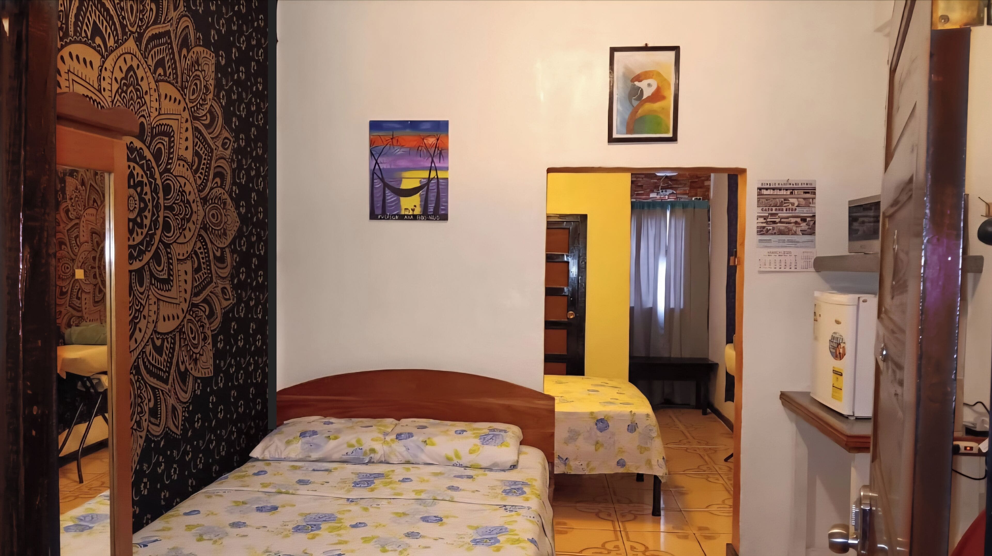 Familiestudio-suite - terrasse | Pengeskab på værelset, lydisolering, strygejern/strygebræt, gratis Wi-Fi