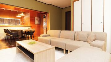 Economy Apartment, Non Smoking | Living area