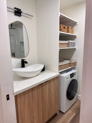 Soap, toilet paper