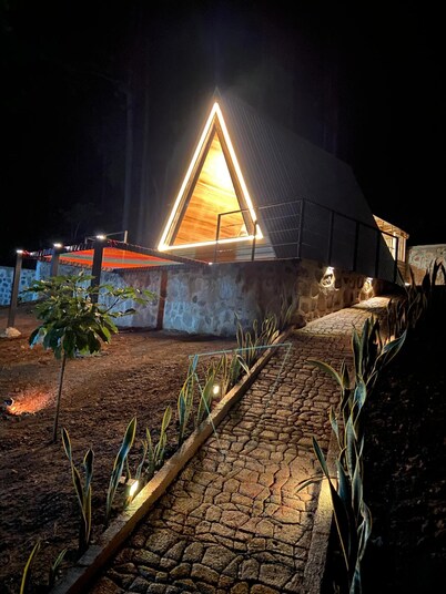 Chalet del Atardecer · Jacuzzi Privado & Proyector  Sunset Cabin   Tiny Pines