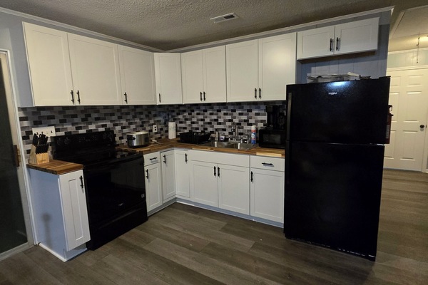 Microwave, oven, stovetop