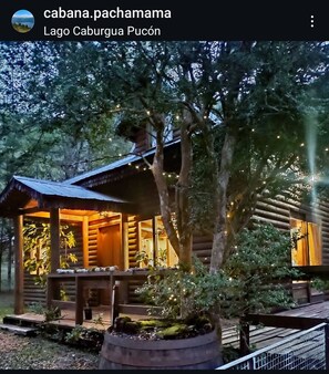 Exterior - Cabin in the forest, between mountains, craters, steps from Lake Caburgua. (Caburgua)
