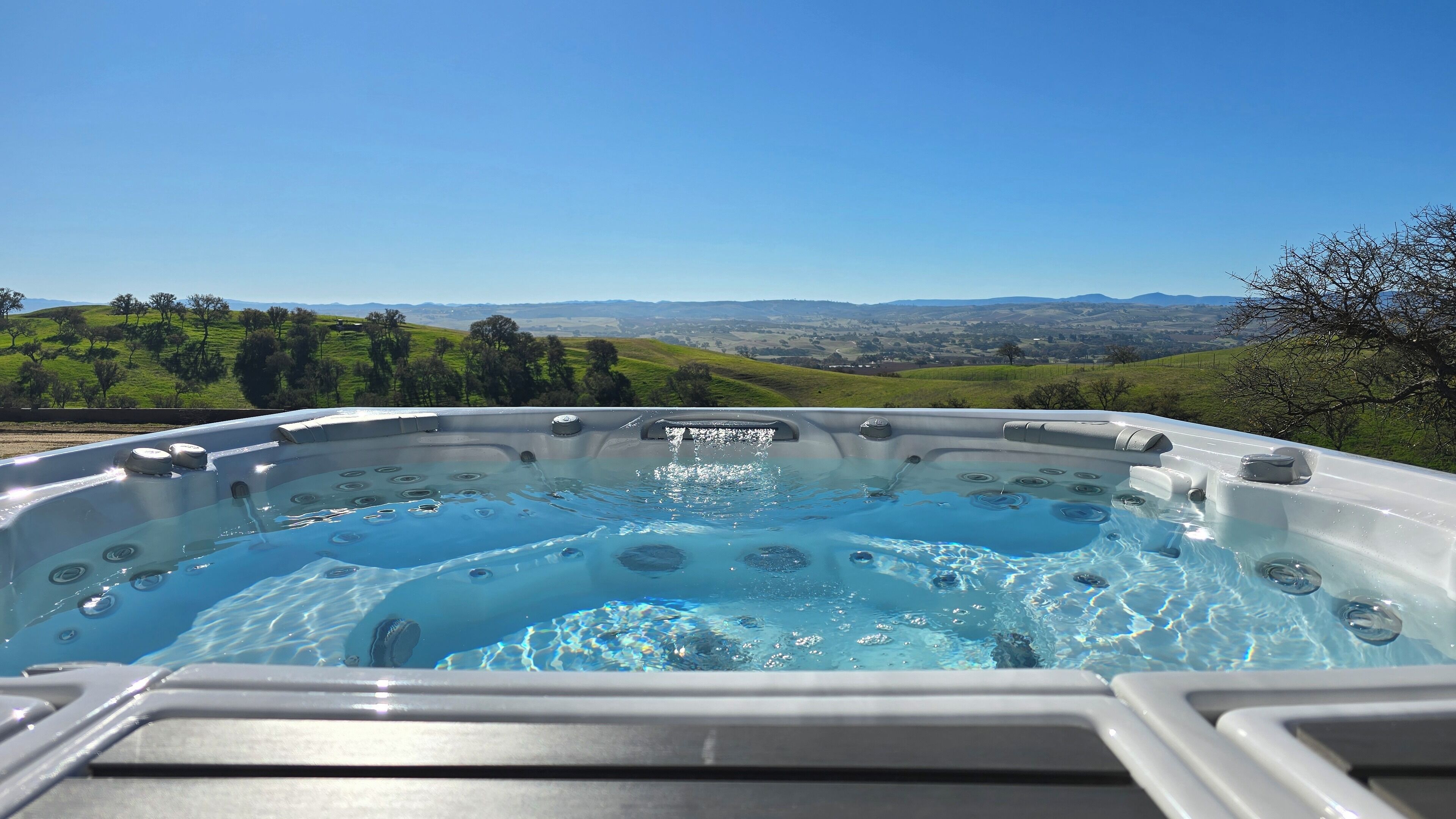 Idromassaggio all'aperto