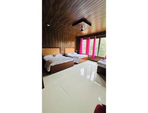 Family Room | Pillowtop beds, free WiFi, bed sheets - Himvant residency (Ukhimath)