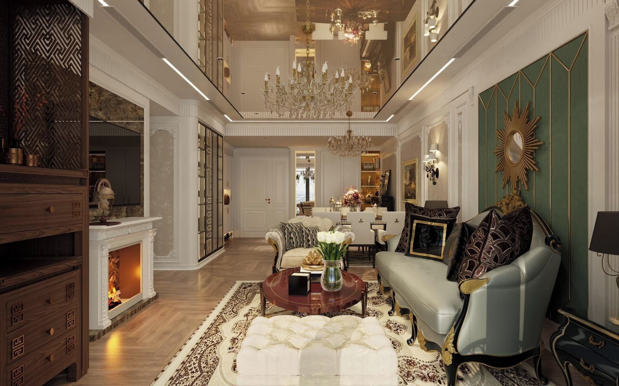 Appartement Majestueux, 3 chambres, balcon, vue ville | Literie hypoallergénique, minibar, décoration personnalisée