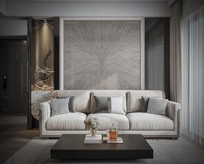 Grand Apartment, 2 Bedrooms, Balcony, City View | Hypo-allergenic bedding, minibar, individually decorated