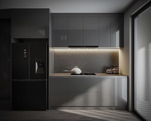 Grand-Apartment, 2 Schlafzimmer, Balkon, Stadtblick | Individuell dekoriert, individuell eingerichtet, Schreibtisch