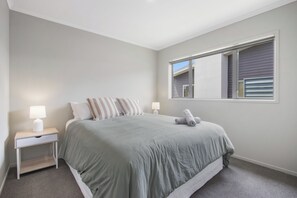 3 bedrooms, iron/ironing board, travel cot, WiFi