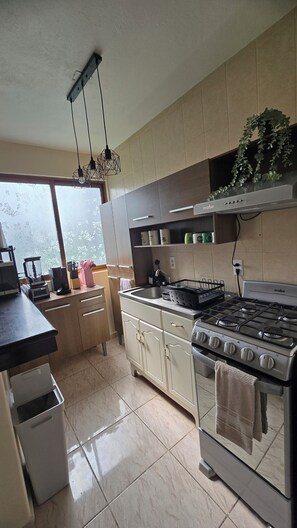 Microwave, oven, stovetop