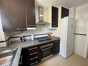 Microwave, oven, stovetop
