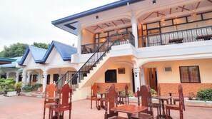 Voorkant van accommodatie