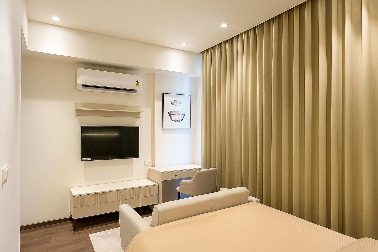 1 bedroom, Internet, bed sheets