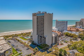 Front of property - Oceanfront Stay with Private Balcony (Myrtle Beach)