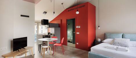 Estudi estàndard, vistes a la ciutat | Sala d'estar