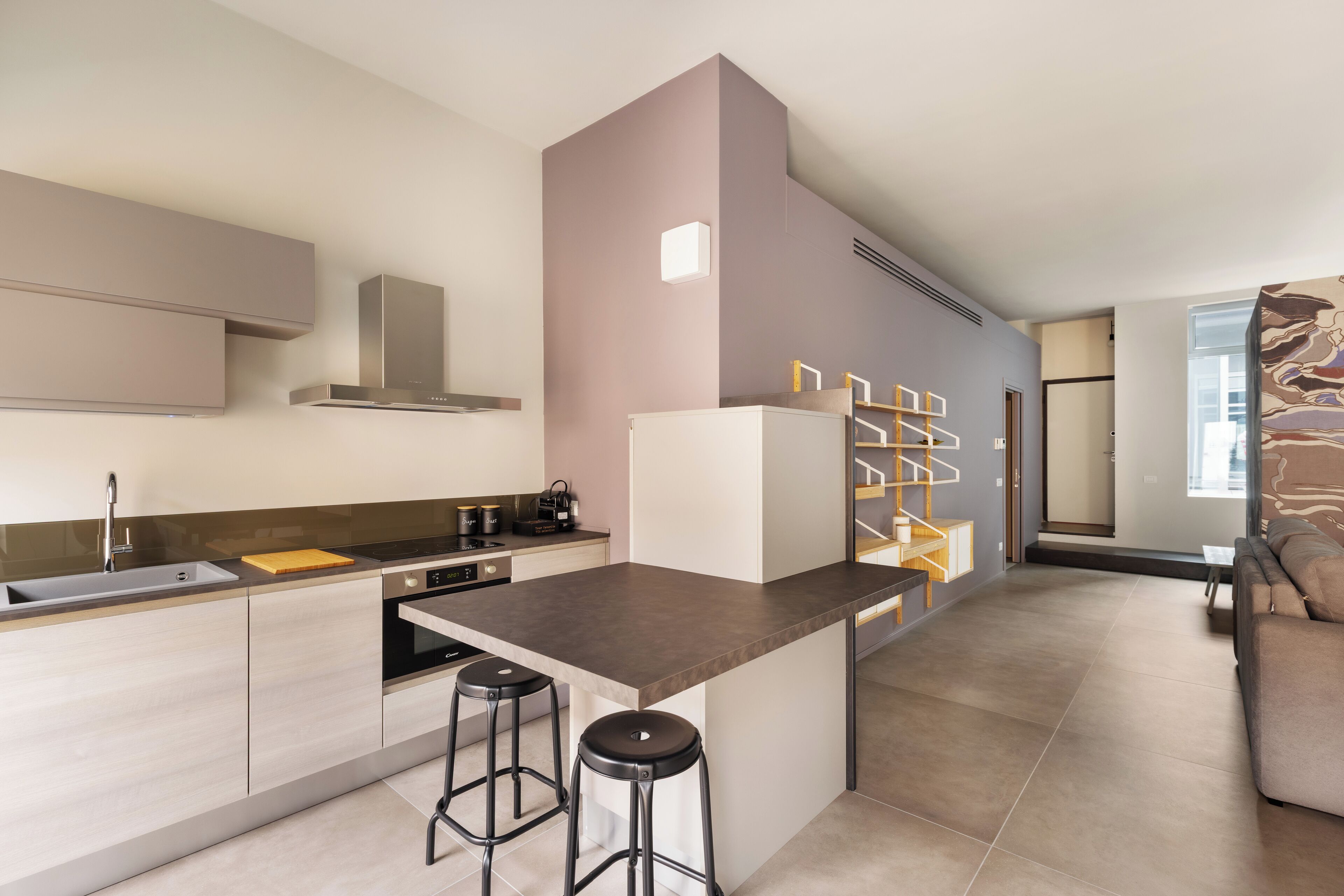 Family Studio Suite, City View | Private kitchen | Fridge, microwave, stovetop, dishwasher