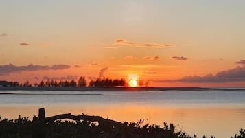 Utsikt mot havet/stranden