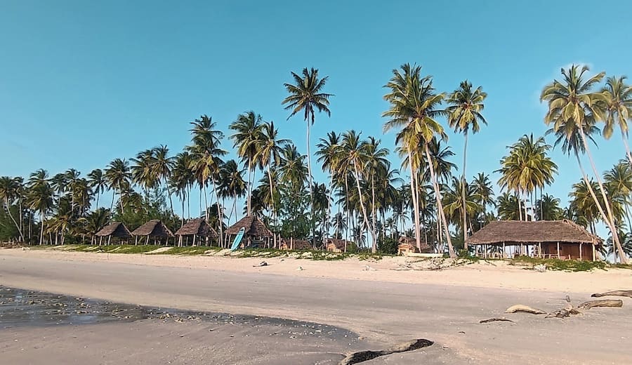 Ocean view at Kanga Beach Paradise Mafia Island