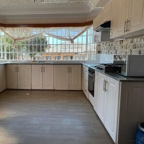 Microwave, oven, stovetop