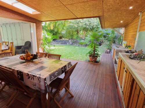 Landhaus in St Joseph zur Erkundung des wilden Südens