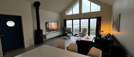 تلفزيون، مدفأة