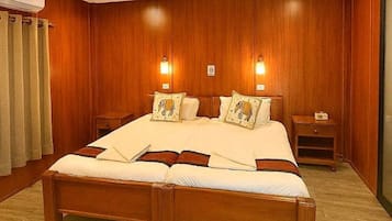 Chambre Double ou avec lits jumeaux, balcon, vue jardin | Wi-Fi gratuit