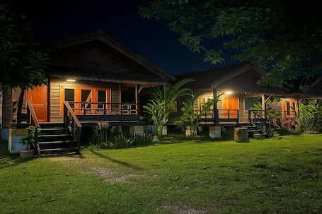 Double or Twin Room, Balcony, Garden View | View from property