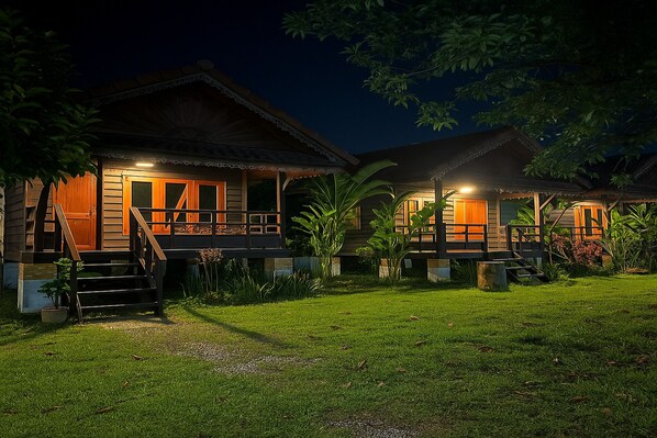 Double or Twin Room, Balcony, Garden View | View from property