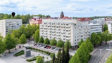 Fassade der Unterkunft