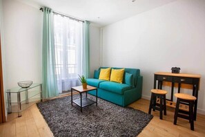 Living area - Paris 2_Vendôme_Rue Volney - 2 pièces (Paris)