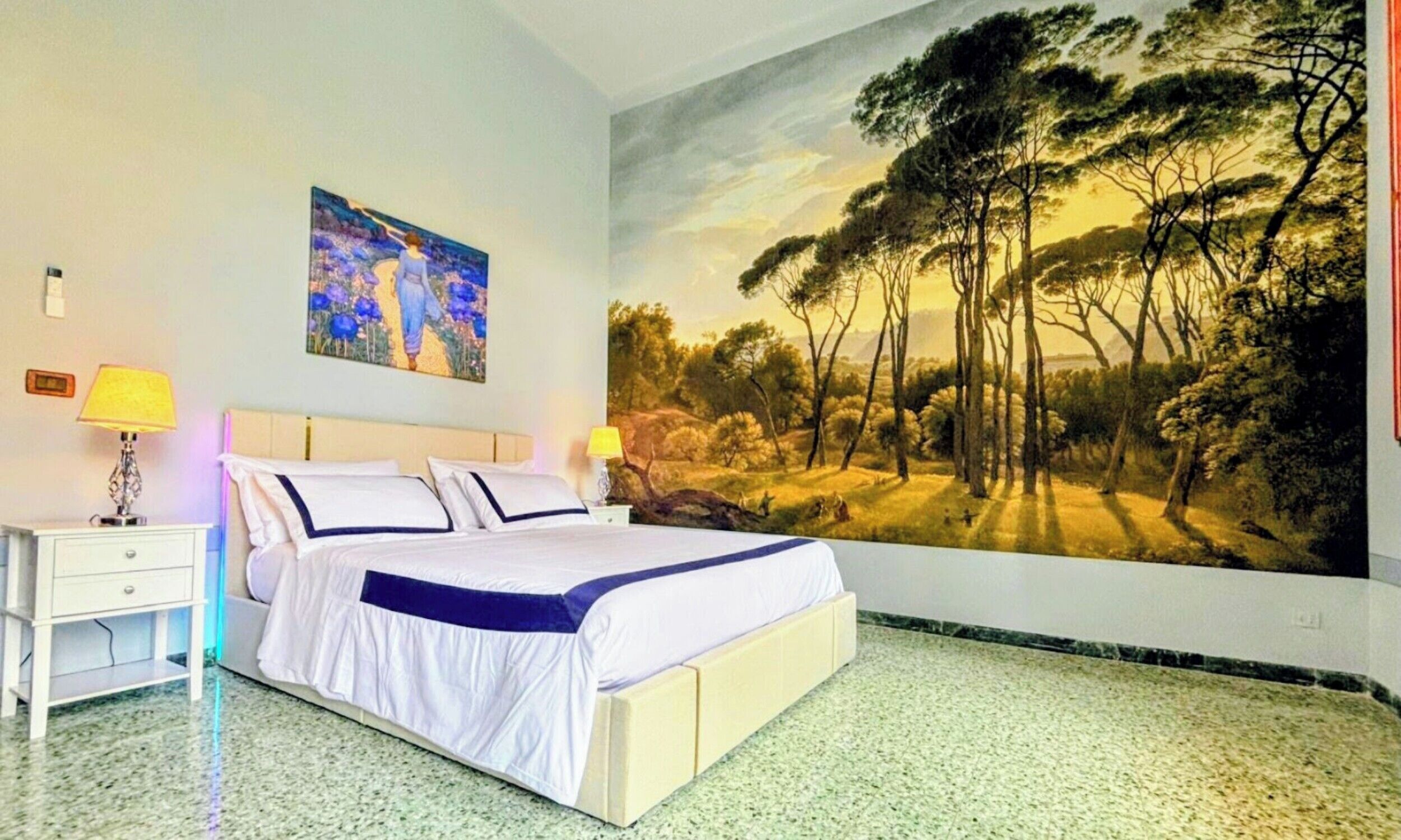 4 室のベッドルーム、アイロン / アイロン台、WiFi (無料)、ベッドシーツ